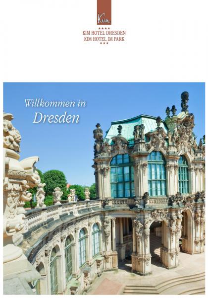 Hausprospekt Kim Hotel Dresden und Kim Hotel im Park